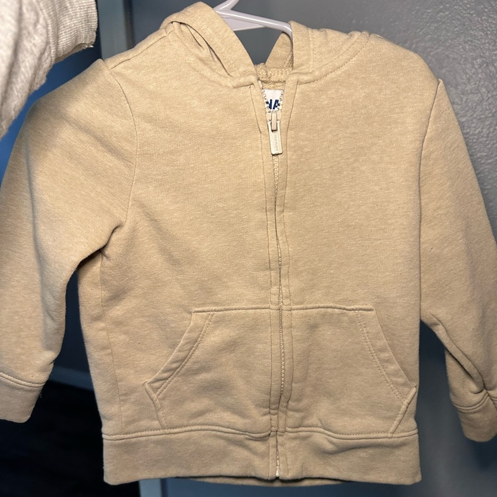 Beige Old Navy Toddler Hoodie